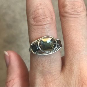 Size 7 iridescent ring